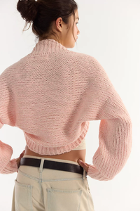 Opal Shrug| Silver Peony