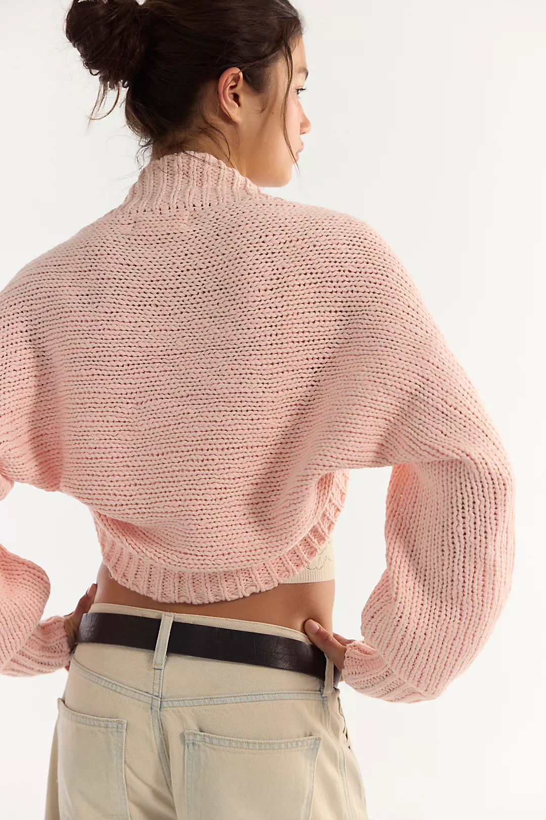 Opal Shrug| Silver Peony