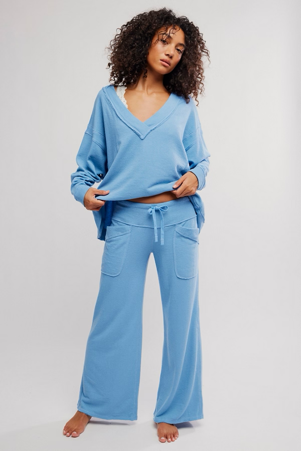 Staycation Lounge Pant | Blissful Blue