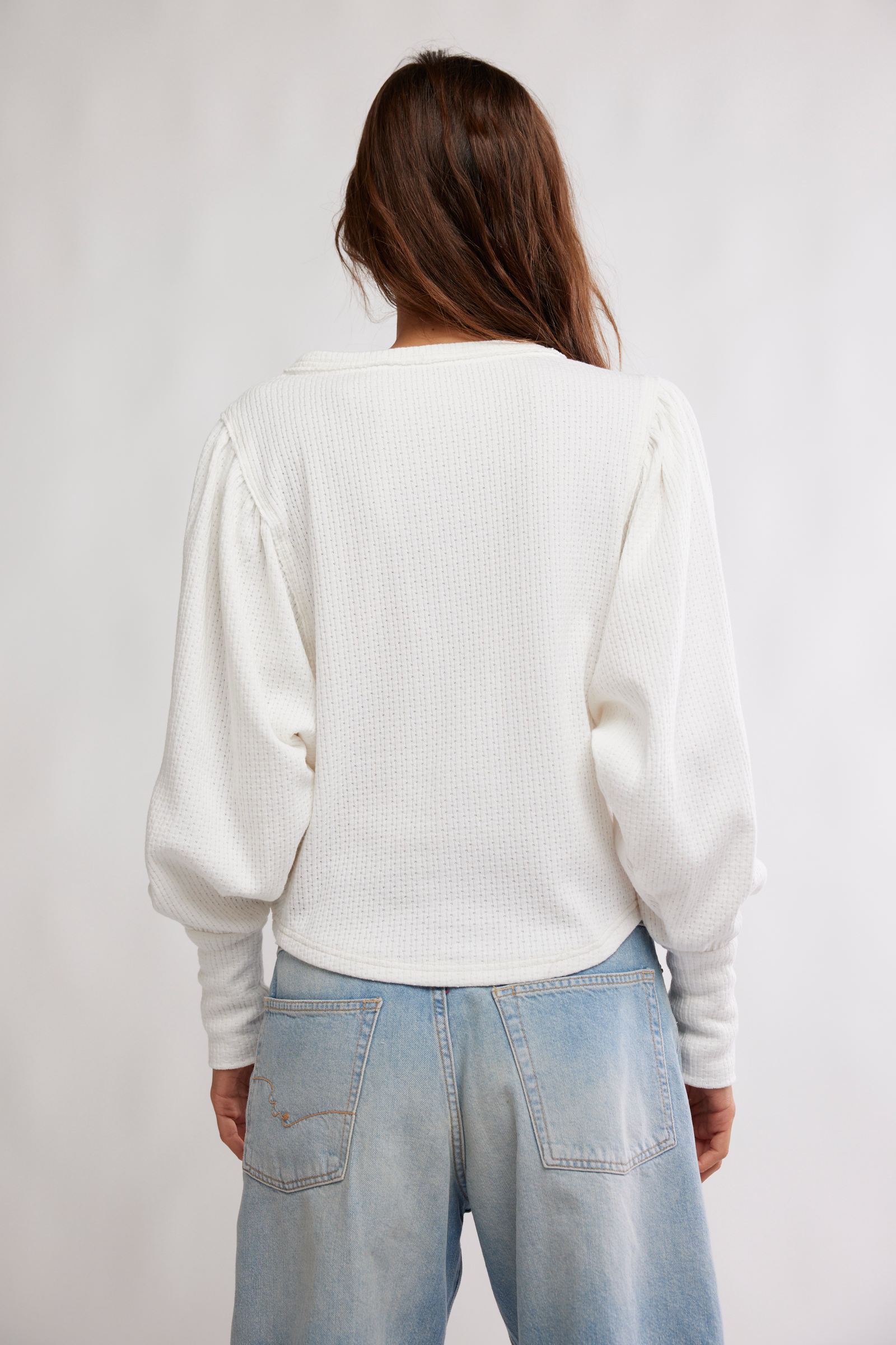 Quinn Knit Thermal in Ivory