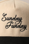 Sunday Funday Corduroy Trucker Hat