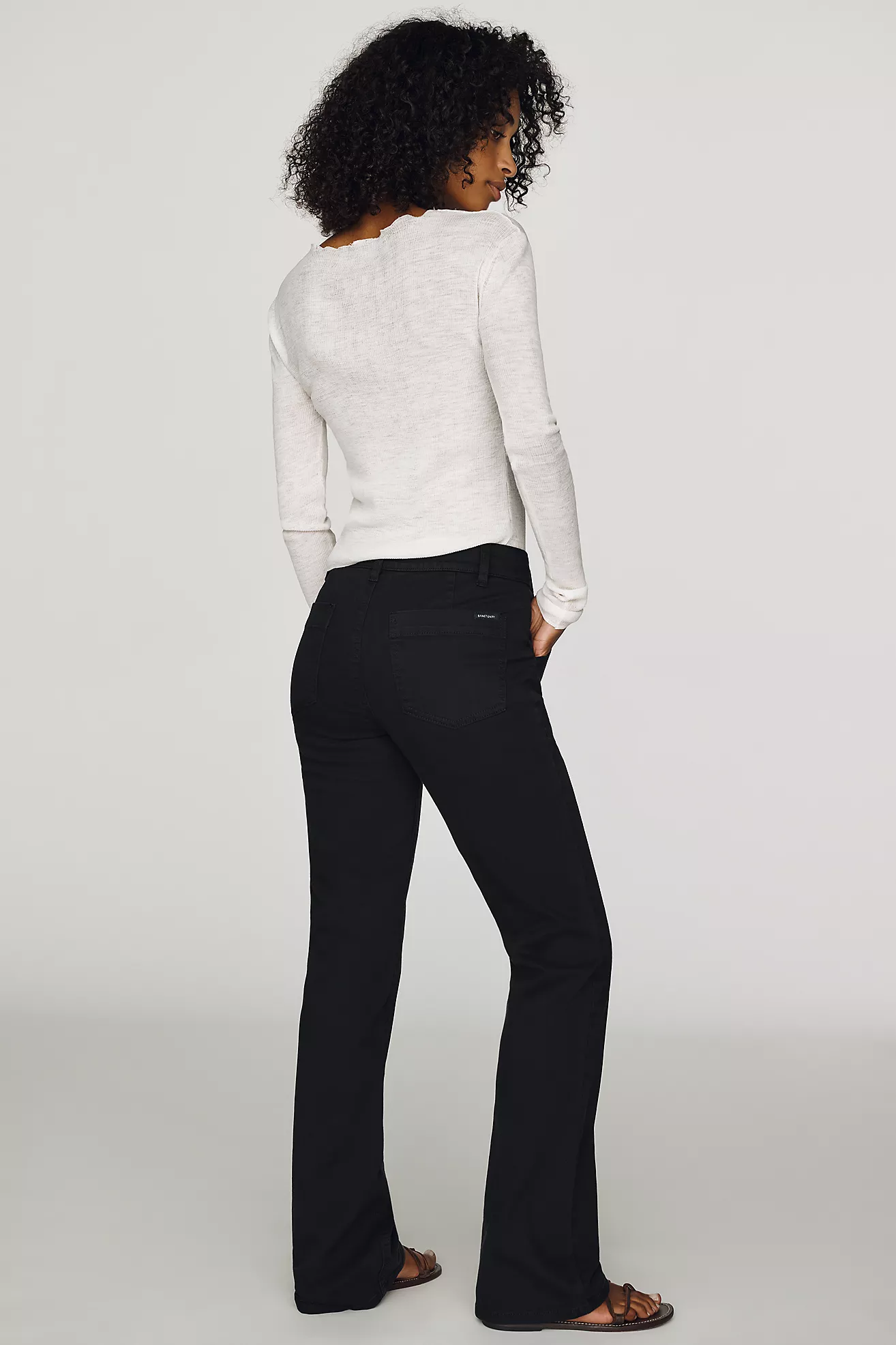 Insider Bootcut Pant in Black