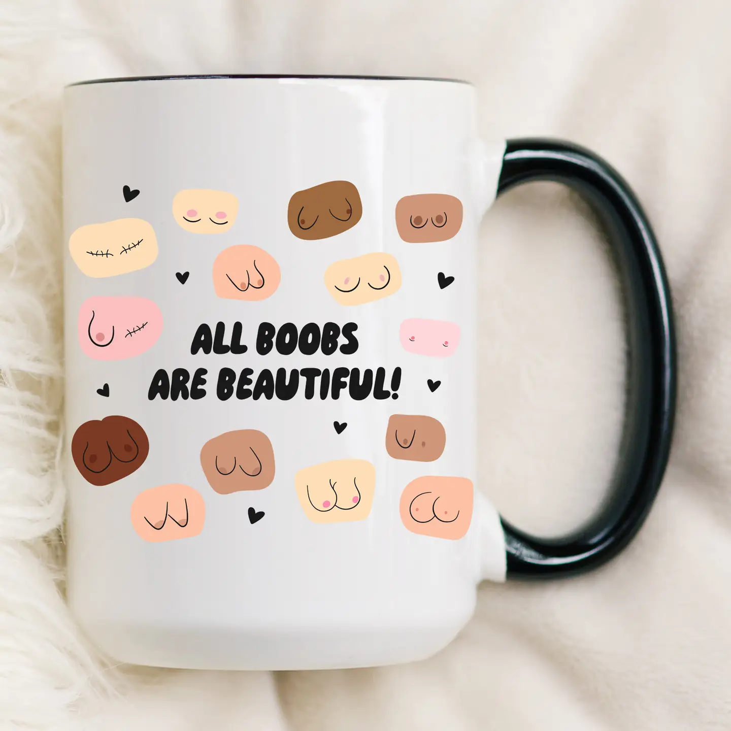 All Boobs Are Beautiful Mug