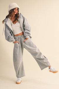 Barrel Sweats in Grey
