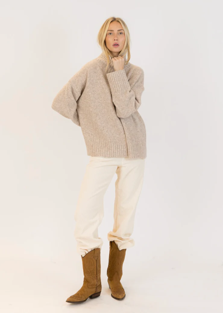 Oliver Luxe Mock Neck Sweater