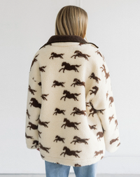 Wild Horse Long Sherpa Coat
