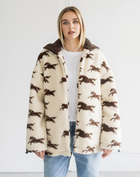 Wild Horse Long Sherpa Coat