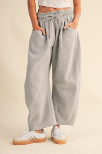 Barrel Sweats in Grey