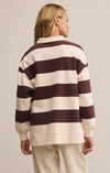 Rugby Henley Fleece Pullover in Sandalwood