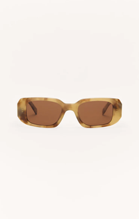 Off Duty Polarized Sunglasses in Brown Tort