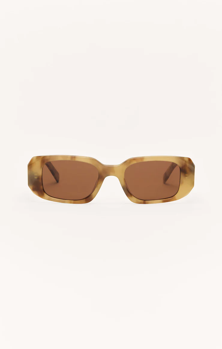 Off Duty Polarized Sunglasses in Brown Tort