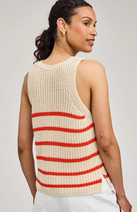 Andrea Knit Tank | Grenadine Stripe