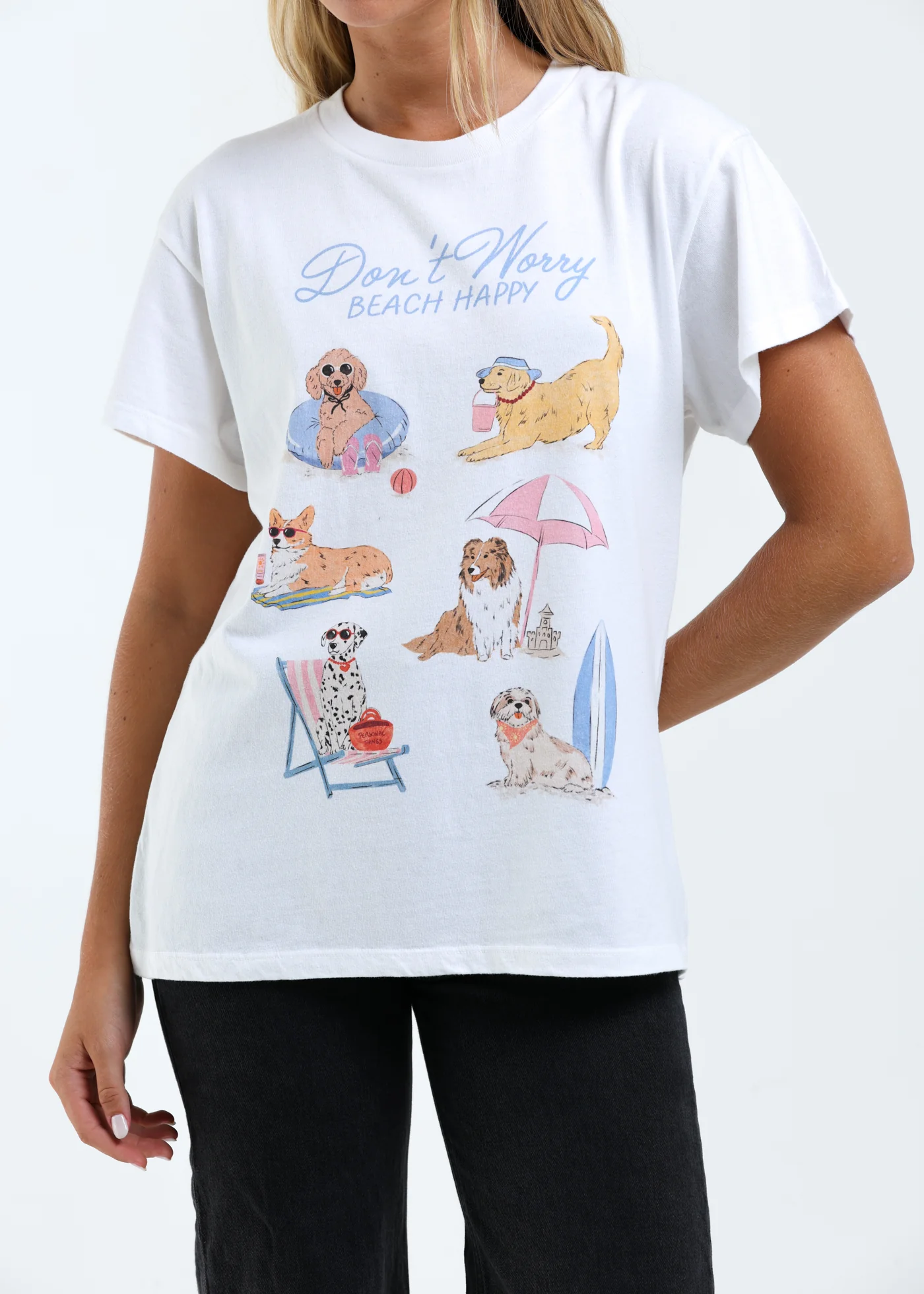 Beach Happy Vintage Tee
