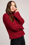 Marlow Sweater in Crimson