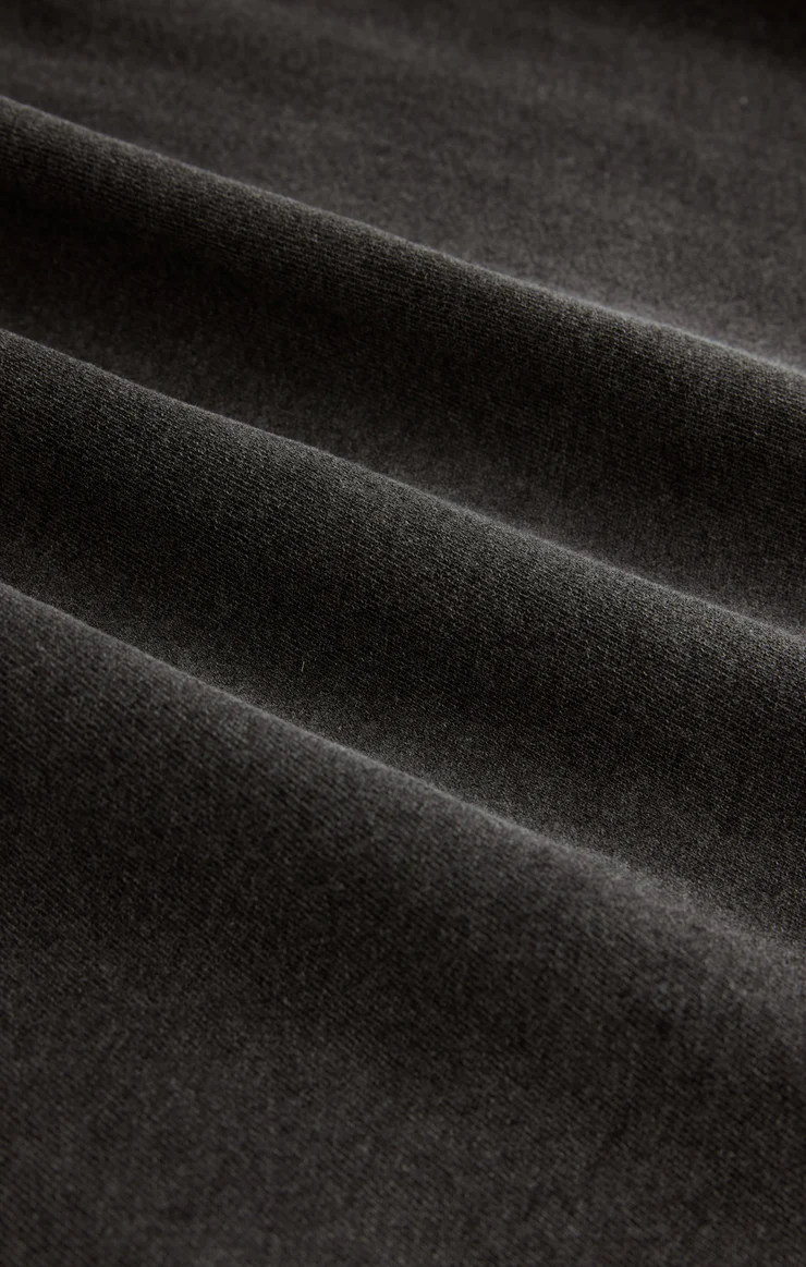 All Day Knit Denim Jacket in Washed Black