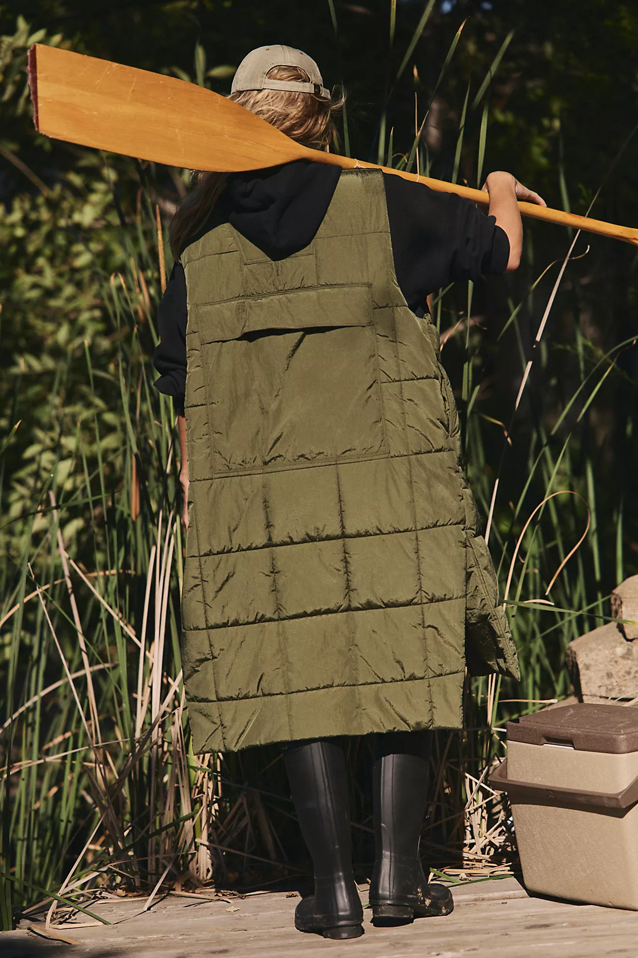 On The Move Packable Puffer Vest | Seagrassb