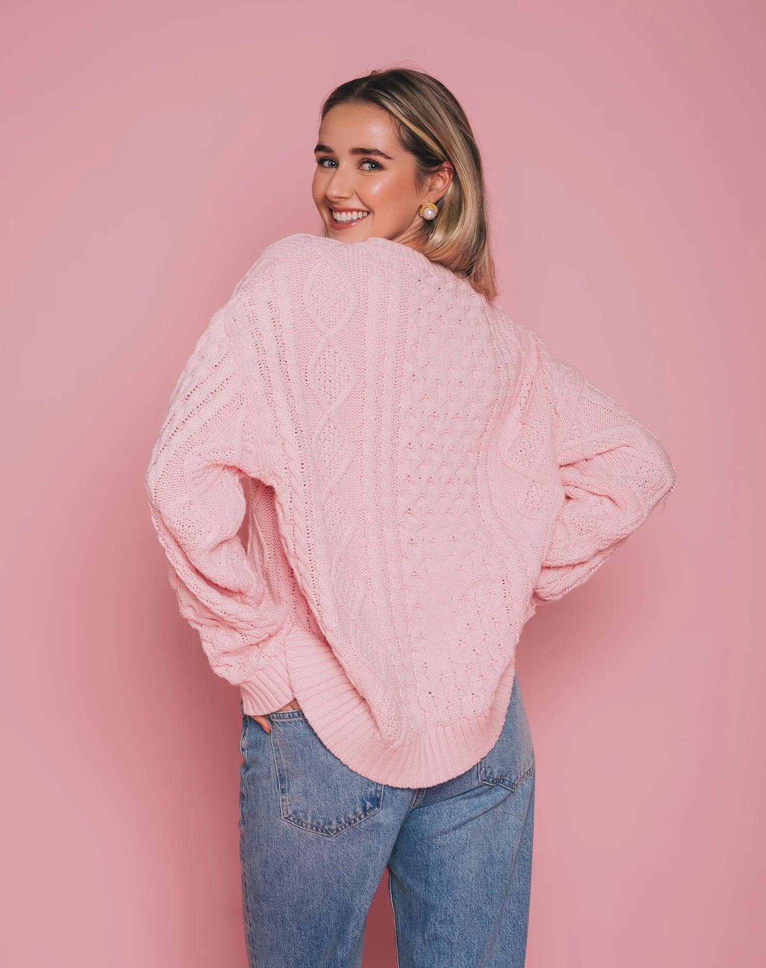 Irish Cable Knit Sweater