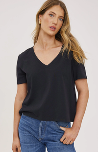 Lucy Cotton T-Shirt | Black