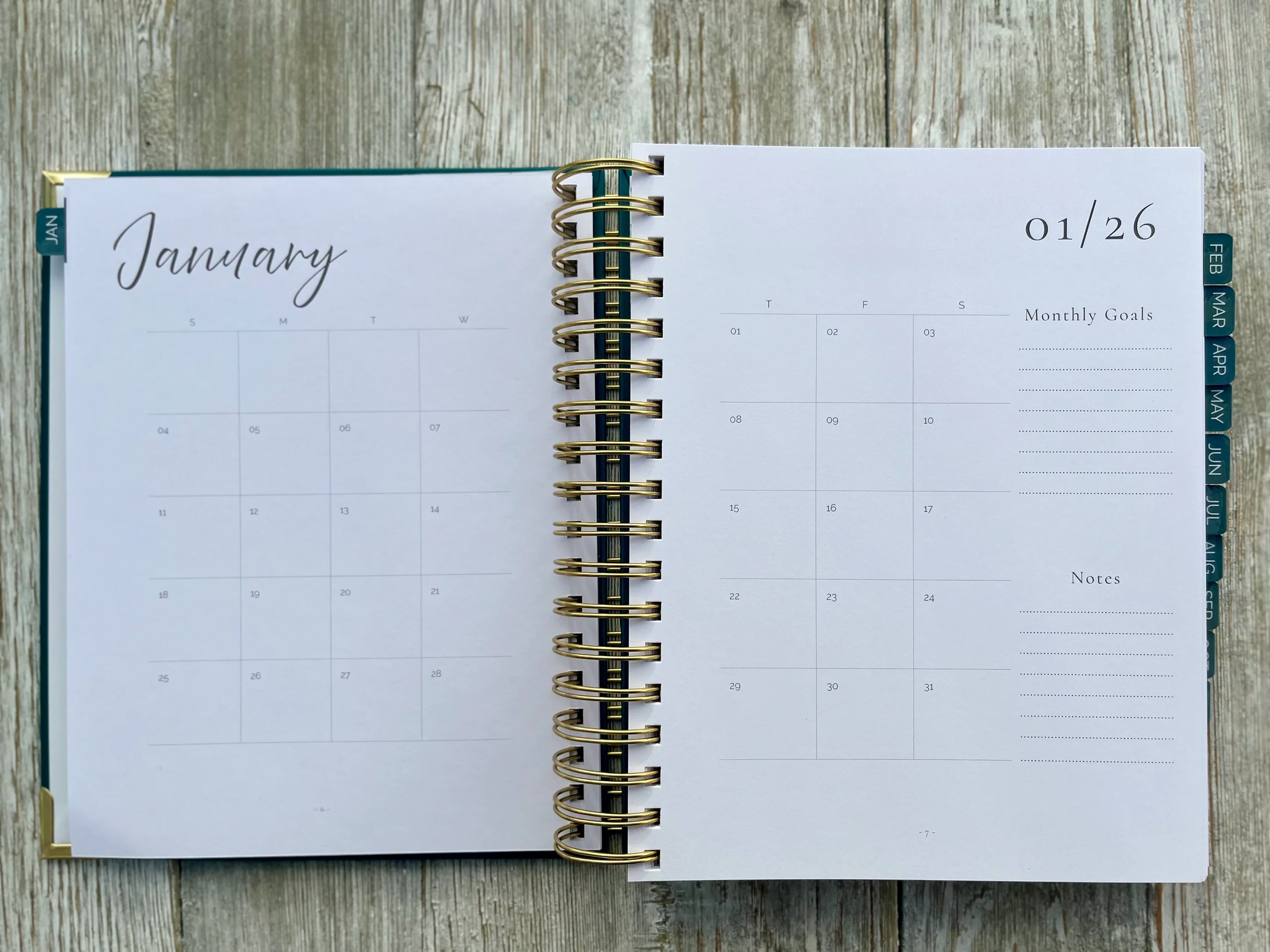 The Kayley | 2026 Daily Planner | LOCAL BRAND