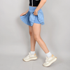 Yura Pleated Skirt in Slate Blue