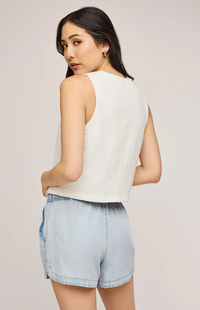 Kyra Vest in White