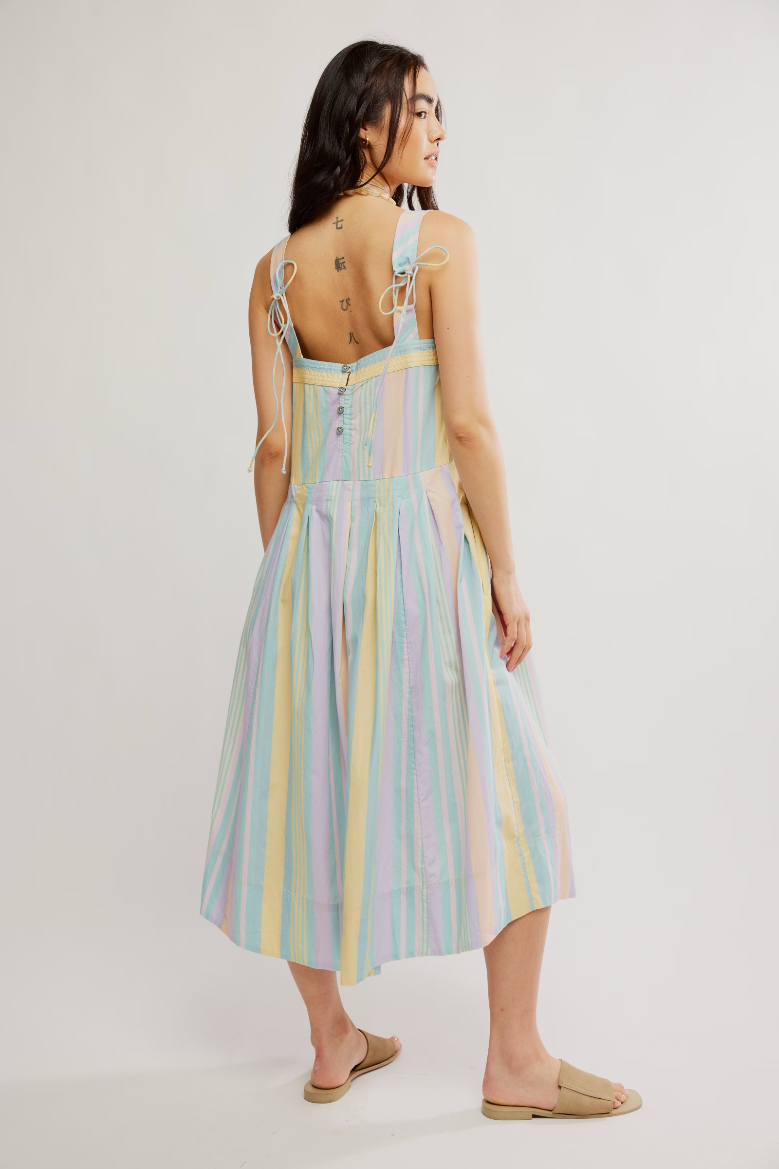Primavera Stripe Midi | Pastel Combo