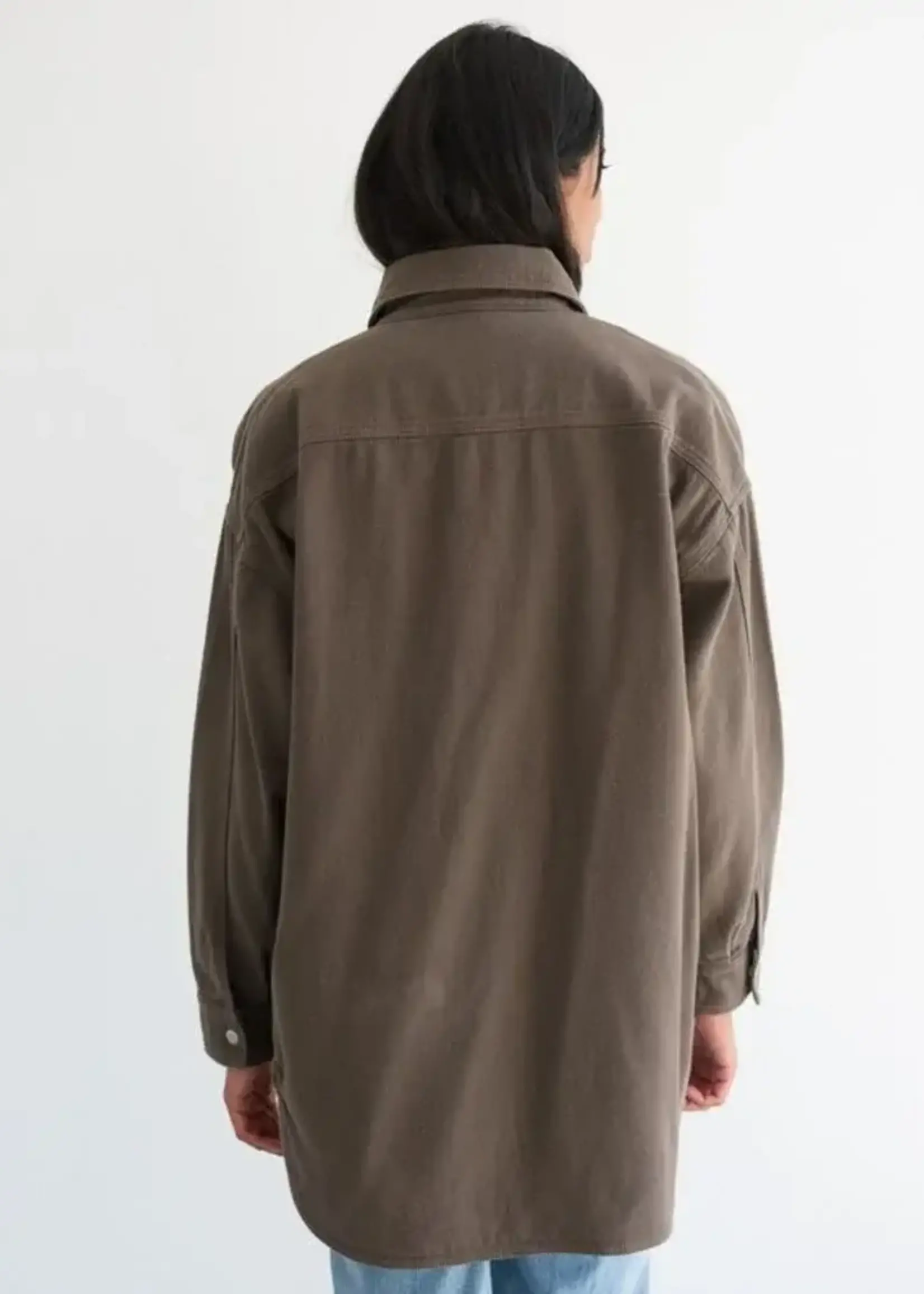 Shania Denim Jacket | Espresso
