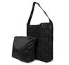 Osler Hobo Woven Tote in Black