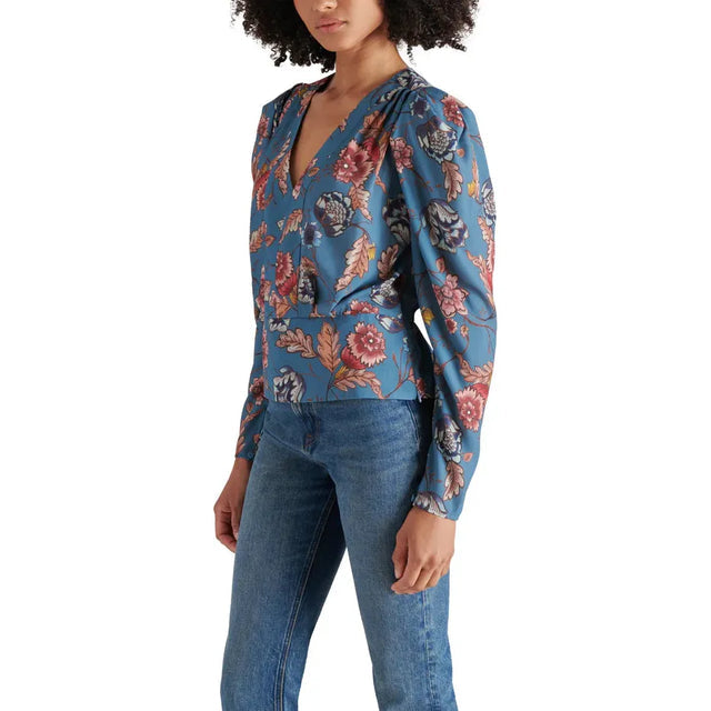 Saige Floral Print Top