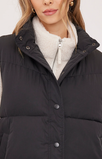 Shiloh Vest in Black