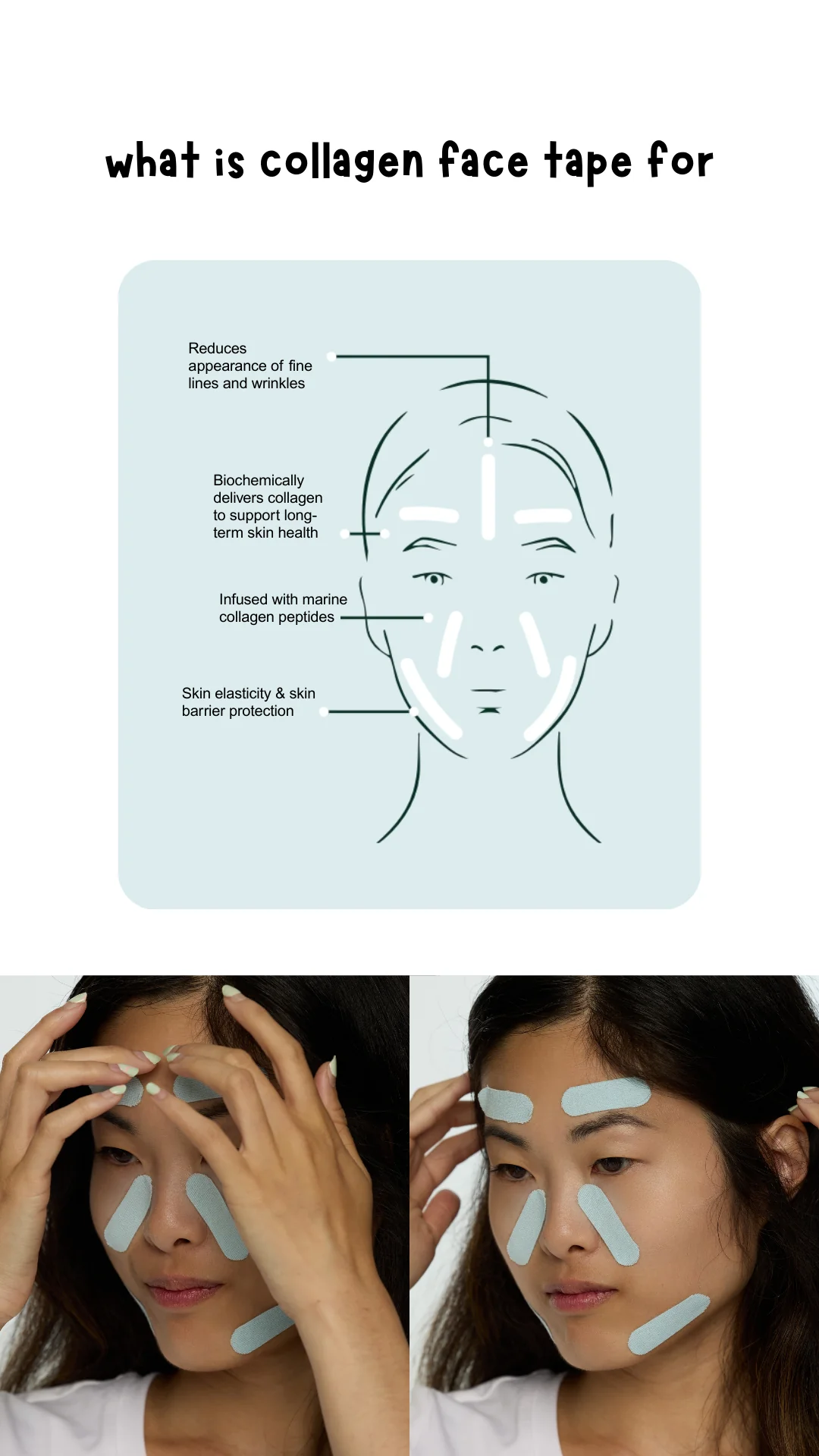 Collagen Plump + Hydrate Face Tape