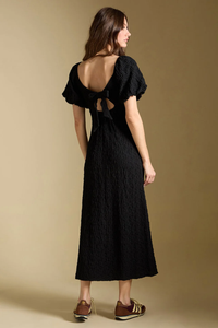 Drew Midi Dress in Black