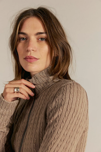 WTF Brunch Girl Zip-Up | Dusted Coco