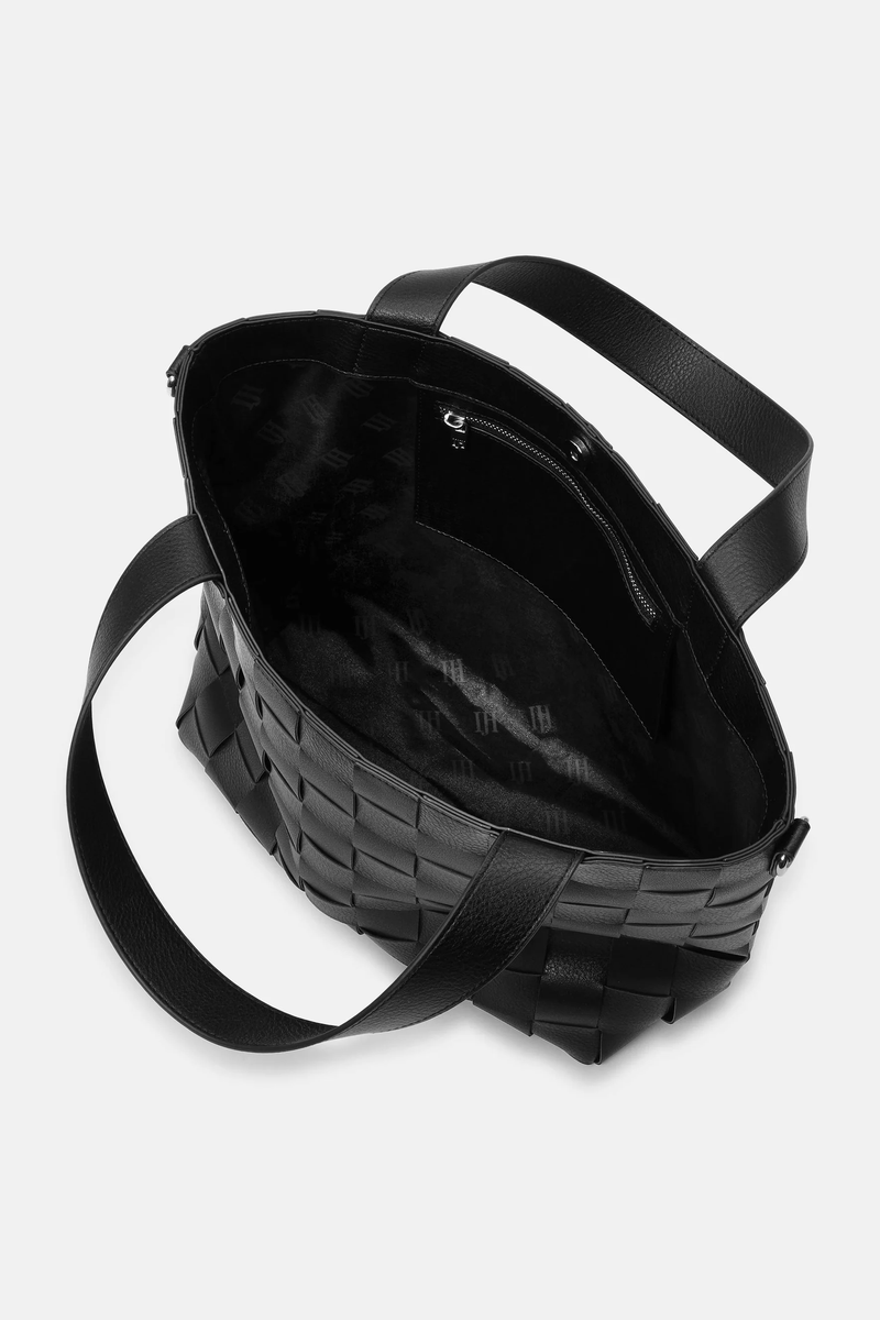 Braided Cross-Body Shopper