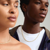 IMOGENE CRYSTAL NECKLACE | SILVER