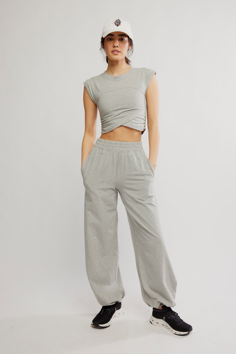 Hot Shot Crossover Set In Heather Grey