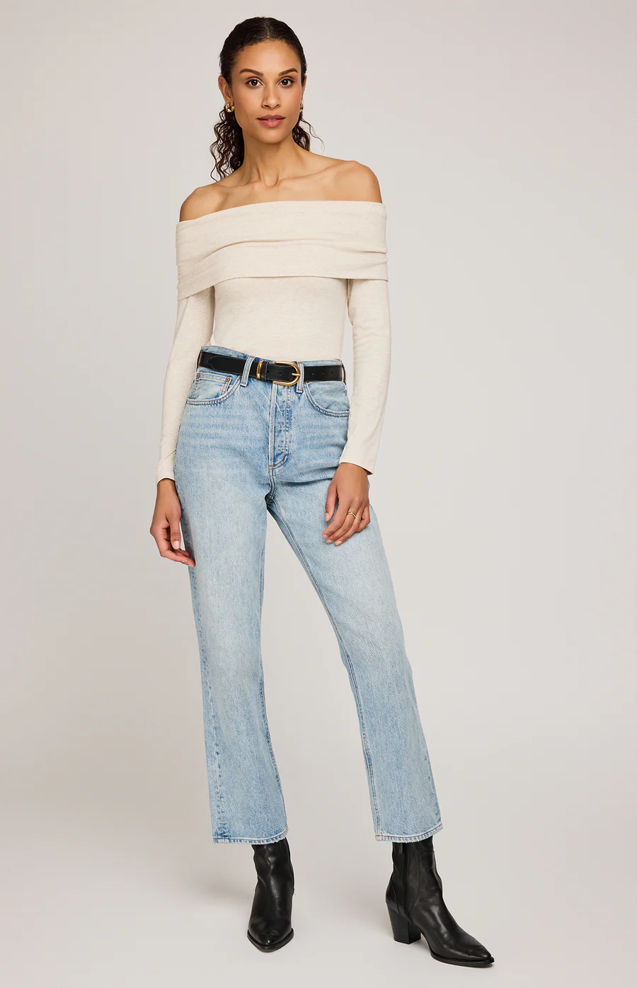 Charlize Top | Heather Oat