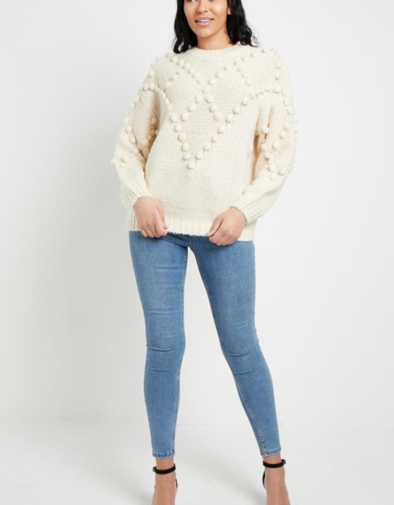 Maya Sweater in Cream