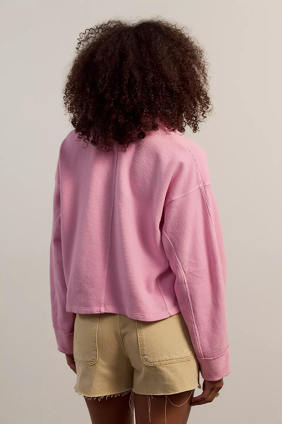 WTF Celeste Quarter Zip | Humming Bird Pink