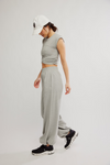 Hot Shot Crossover Set In Heather Grey