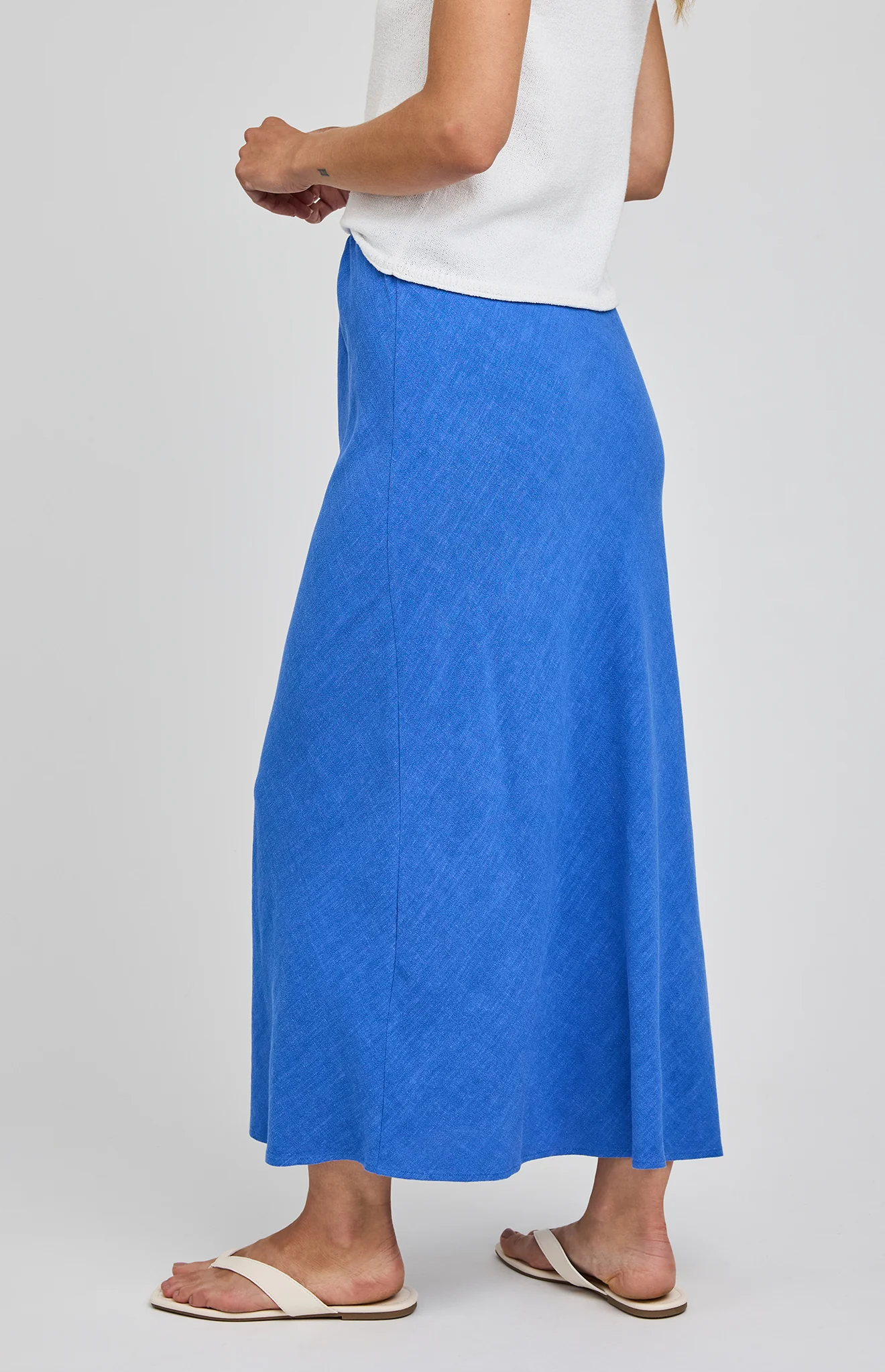 Cassia Linen Skirt | Riviera
