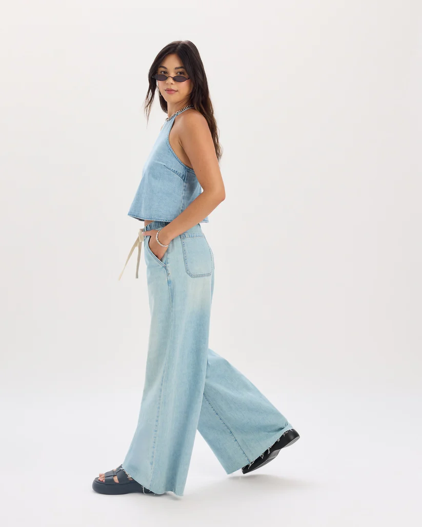 Cabana Drawstring Wide Leg | Charmed