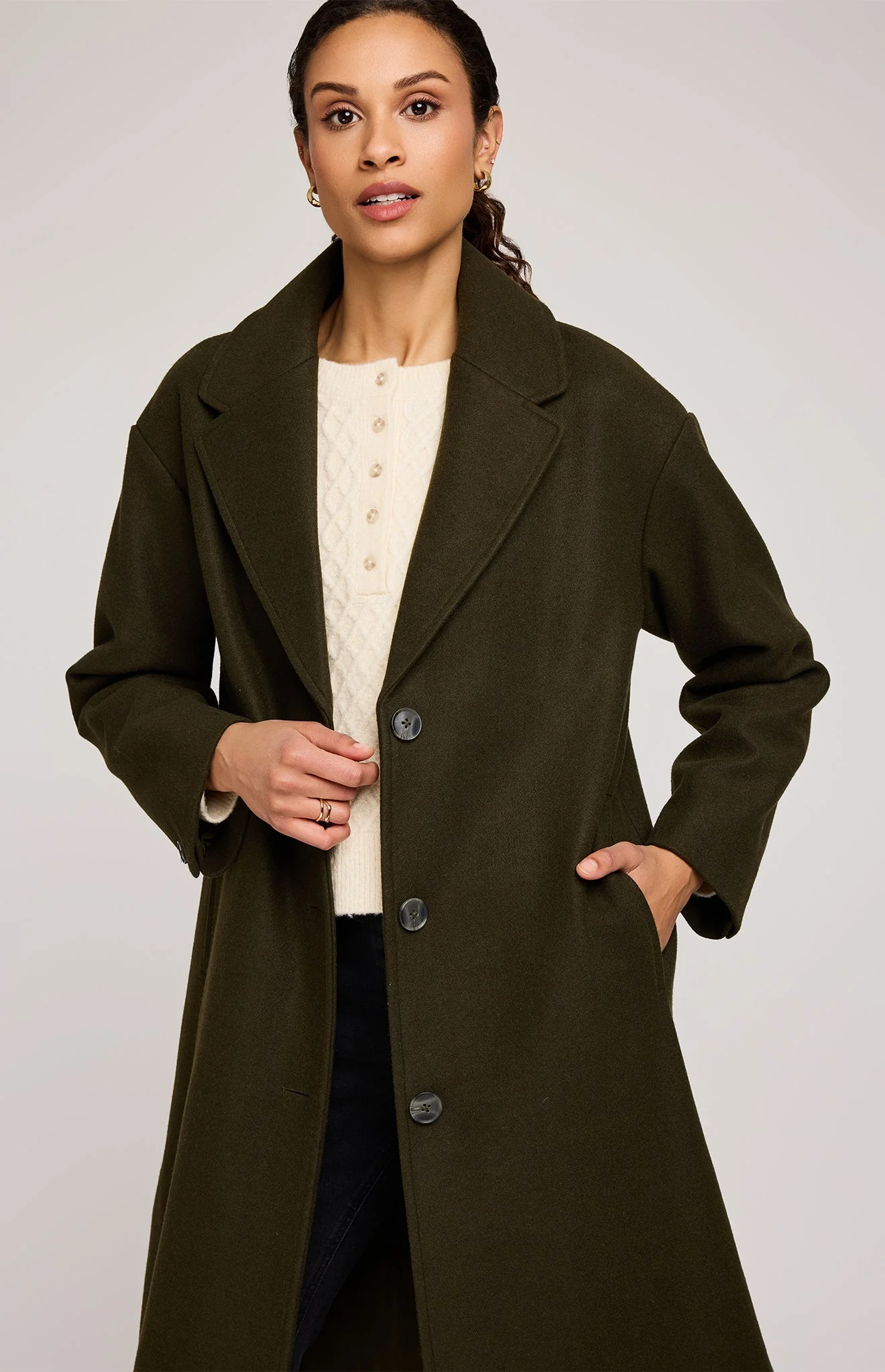 Agatha Coat | Hunter Green