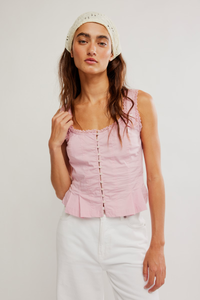 Bridgette Corset Top | Pink Nectar