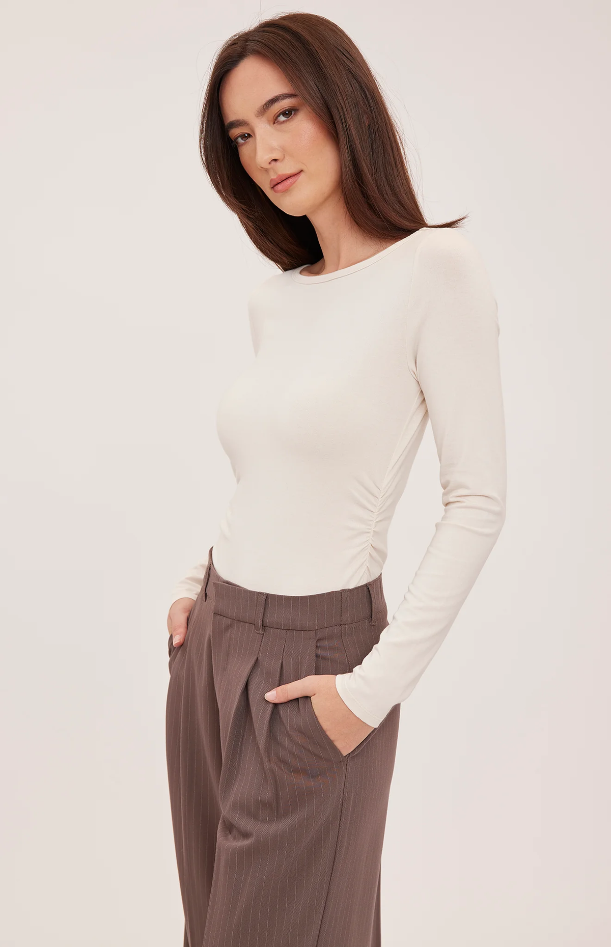 Reese Long Sleeve | Cream