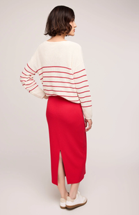Catalina Skirt in Red