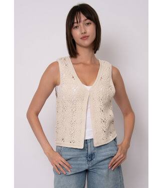 Sloan Sleeveless V-Neck Cardigan