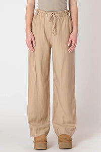 Wide Leg Flowy Pant | Safari