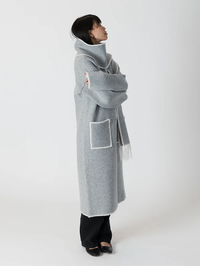 Delany Whip Stitch Coat + Scarf