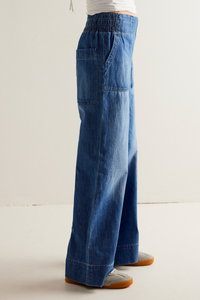 WTF Breezy Denim Pull-On Jeans | Cobalt Blue